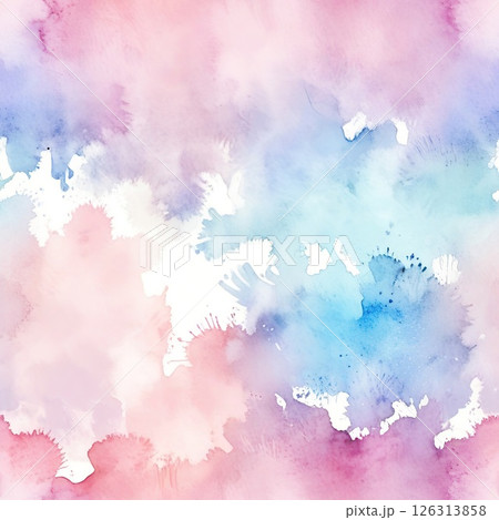 Abstract watercolor background. Hand-drawn illustration for your design.	 126313858