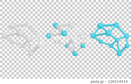 Brain Neurons 3D Icon Brain Neurons 3D Icon 126314414