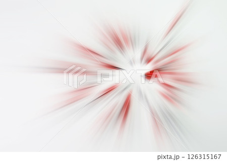 抽象背景_白と赤 126315167