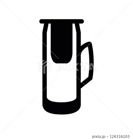 Versatile Tea Infuser Pot for Hot or Cold Brews on White Versatile Tea Infuser Pot for Hot or Cold Brews on White 126316203