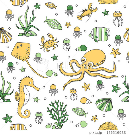 Pattern Underwater Seabed Ocean Sea Marine habitat Pattern Underwater Seabed Ocean Sea Marine habitat 126316988