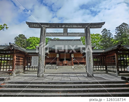 岡山県津山市神戸（じんご）にある作楽神社 126318734
