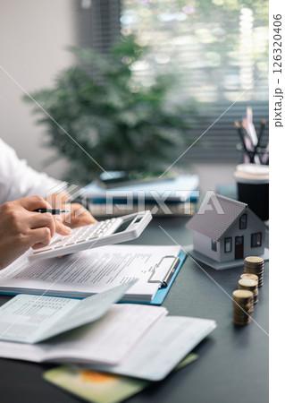 Finance bank tax expense accounting budget money businessman home for Business expense analysis saving use Financial calculate accountant close up calculator with graph chart hand write office desk Finance bank tax expense accounting budget money businessman home for Business expense analysis saving use Financial calculate accountant close up calculator with graph chart hand write office desk 126320406