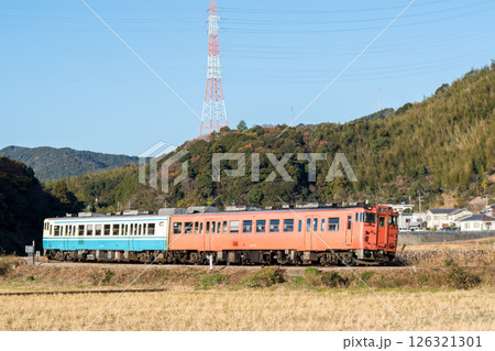 【牟岐線】早朝の徳島駅へ向かう普通列車 126321301