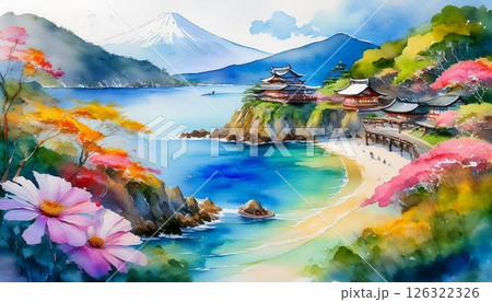 Journey to Rishiri Island, a captivating destination offering breathtaking views of Mount Rishiri, pristine beaches, and opportunities for hiking, wildlife viewing, and outdoor adventures. 126322326