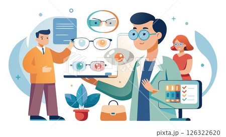 They are skilled at understanding individual needs and recommending glasses or contacts that meet those requirements. 126322620