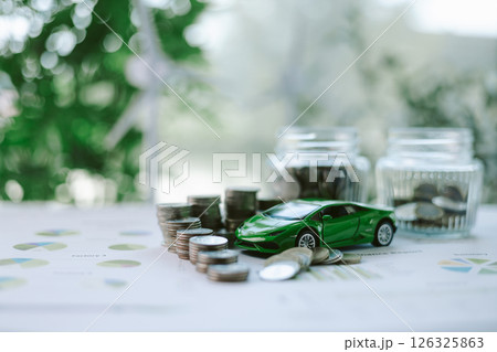 ESG strategies are driving business growth, boosting revenue and financial success by aligning economic goals with sustainable finance. growth, revenue, finance, economic, financial. green car ESG strategies are driving business growth, boosting revenue and financial success by aligning economic goals with sustainable finance. growth, revenue, finance, economic, financial. green car 126325863