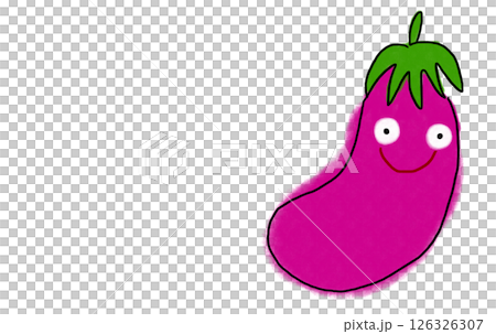 なすびのイラスト素材 なすびのイラスト素材 126326307