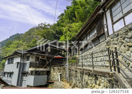 真賀温泉　真賀温泉館　岡山県真庭市 126327538