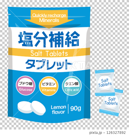 塩分タブレット 塩分タブレット 126327892