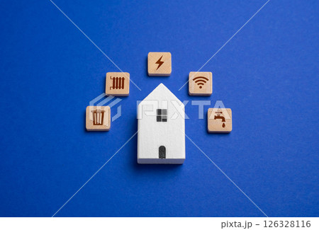 Home and utilities. Home maintenance and service. Pay bills online. Water supply, electricity supply, gasification, internet, heating, garbage removal. Home infrastructure and timely bill payments 126328116