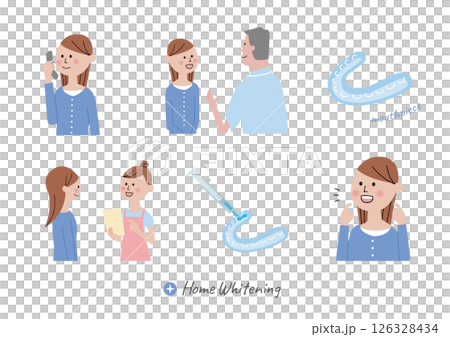 居家牙齒美白說明圖 126328434