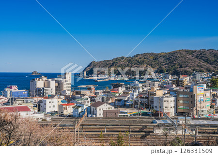 伊東市の街並み(静岡県) 126331509