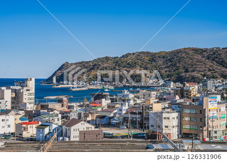 伊東市の街並み(静岡県) 126331906