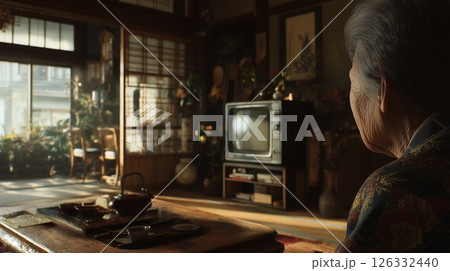 ノスタルジックな昭和の雰囲気 126332440