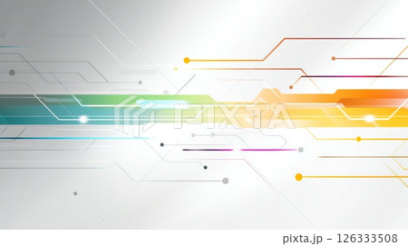 幾何学模様の背景画像 126333508