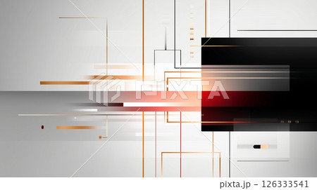 幾何学模様の背景画像 126333541