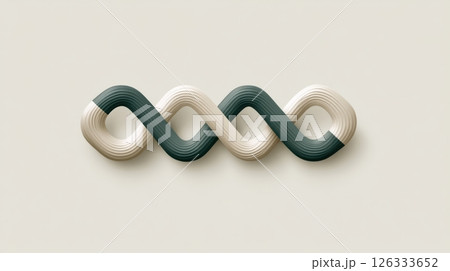 Monoline anniversary logo with minimal outline Monoline anniversary logo with minimal outline 126333652