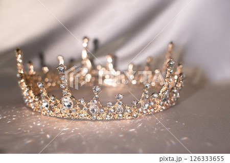 Royal crown for queen and princess, beauty contest. Royal crown for queen and princess, beauty contest. 126333655