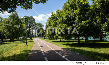 Milan,Italy Idroscalo ,artificial lake park near Linate airport 126333675