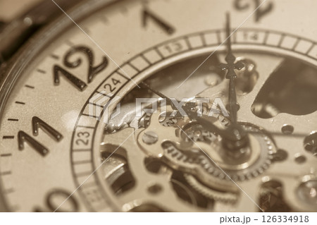 Close-up shot of retro pocketwatch Close-up shot of retro pocketwatch 126334918