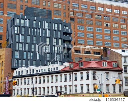 Building Porter house, Chelsea district, New York city.  126336257