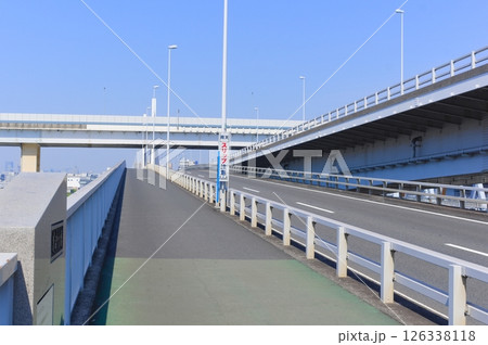 東京都江東区清砂大橋2025年4月 126338118