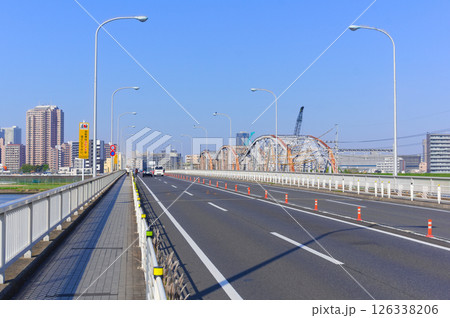 東京都葛飾区堀切橋周辺2025年4月 東京都葛飾区堀切橋周辺2025年4月 126338206