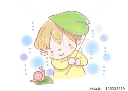 雨の日のおともだち、カタツムリさんこんにちはRainy Day Friend: Hello, Sna 雨の日のおともだち、カタツムリさんこんにちはRainy Day Friend: Hello, Sna 126338289