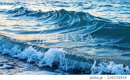 《AI画像》青い海 126338934