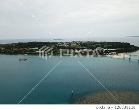 沖縄　本部　瀬底大橋　北部　okinawa　瀬底島 126339119