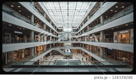 複合ビル 吹き抜け空間 複合ビル 吹き抜け空間 126339280