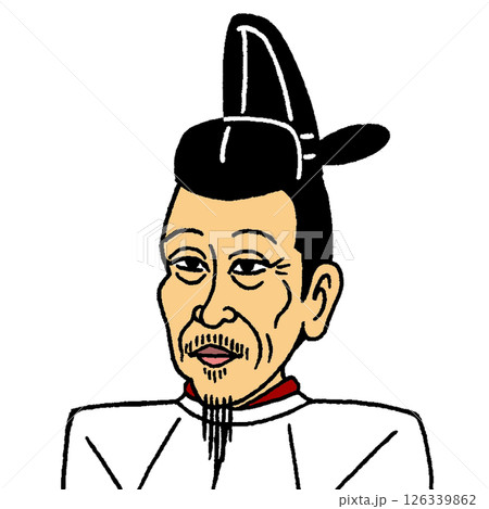 豊臣秀吉のデフォルメカラーイラスト 豊臣秀吉のデフォルメカラーイラスト 126339862