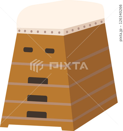 シンプルな跳び箱のイラスト素材 シンプルな跳び箱のイラスト素材 126340266