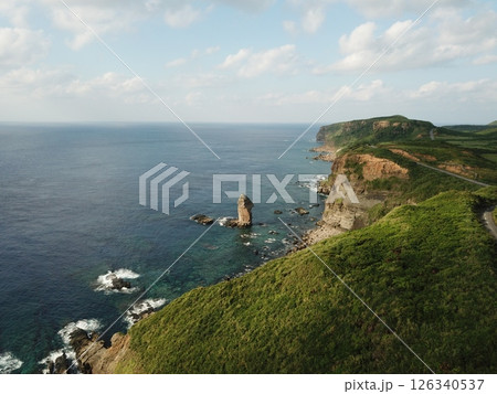 沖縄 与那国島 離島 日本の最西端 立神岩 okinawa 沖縄 与那国島 離島 日本の最西端 立神岩 okinawa 126340537