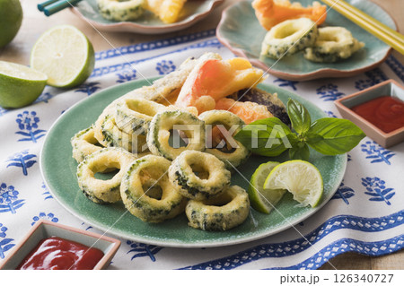 ゴーヤのフリッター 126340727