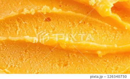 《AI画像》オレンジシャーベット 126340730