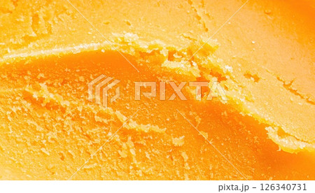 《AI画像》オレンジシャーベット 126340731