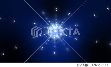 暗闇で爆砕する銀の閃光群 SilverSparkCluster（動画もあります） 126340833
