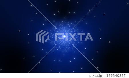 暗闇で爆砕する銀の閃光群 SilverSparkCluster（動画もあります） 126340835