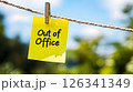 Out of Office Notice 126341349