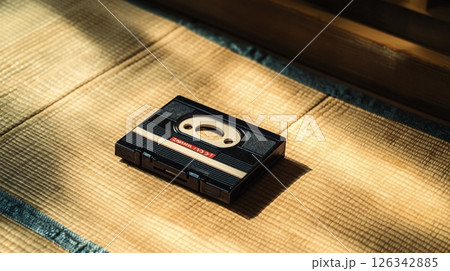 古いテープ 126342885