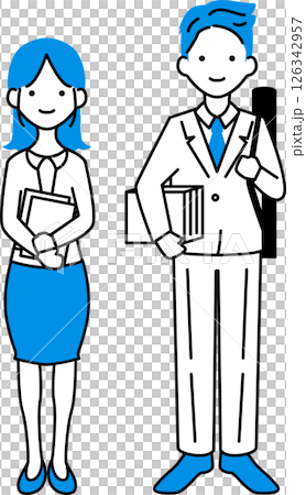 営業に行く社員 126342957