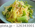 キャベツとサクラエビのペペロンチーノ 126343001