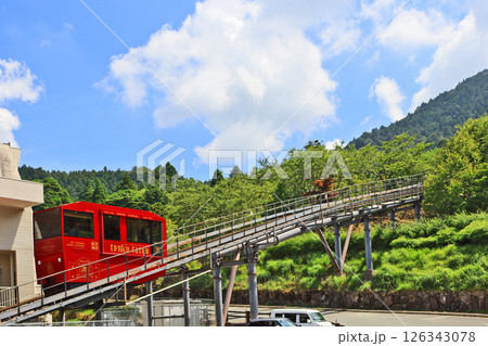 福岡県添田町の人気観光スポット英彦山スロープカー 126343078