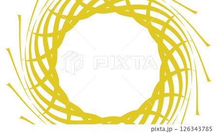 Illustration of a unique yellow pattern abstract background 126343785