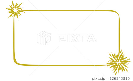 Illustration of a unique yellow pattern abstract background 126343810