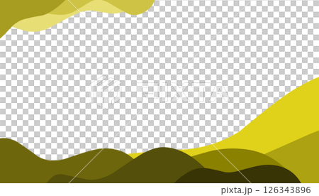 Illustration of a yellow abstract background with waves layer pattern Illustration of a yellow abstract background with waves layer pattern 126343896