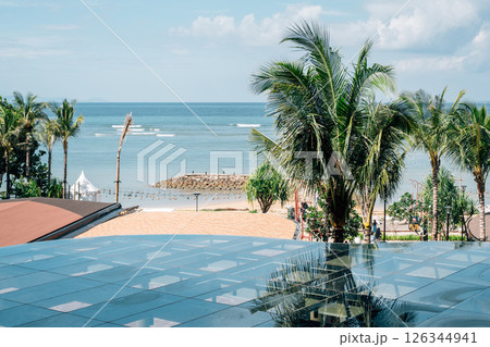 View of Icon Bali Sanur beach in Bali, Indonesia 126344941
