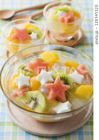 七夕フルーツポンチ 126345328